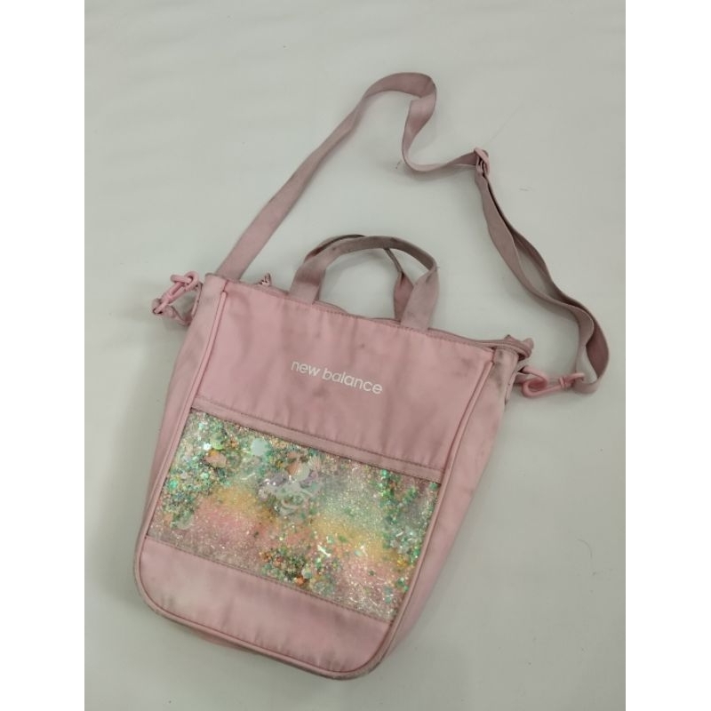 Tas selempang new balance Sling bag pink