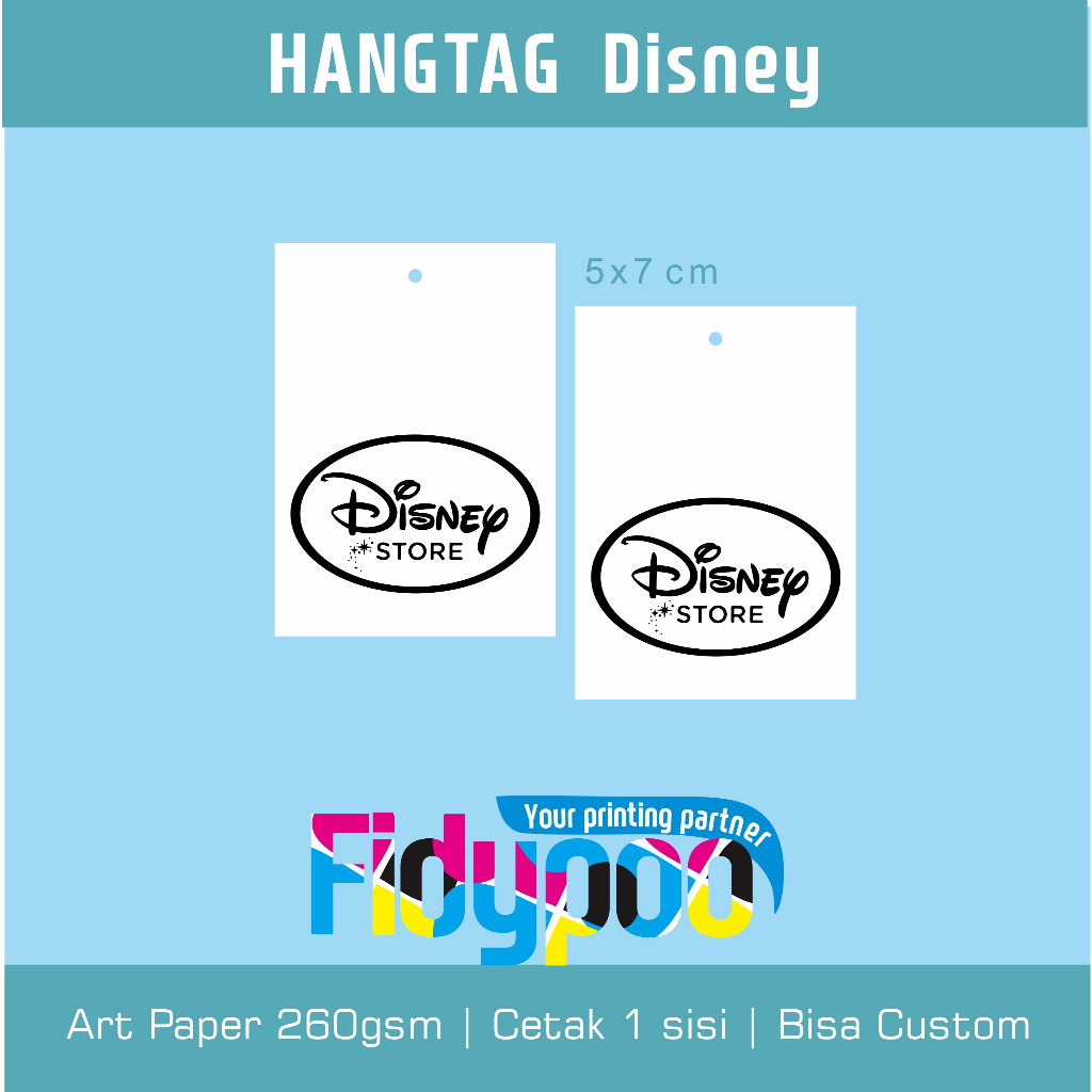 

Hangtag Disney // Label disney // label baju anak // Disney