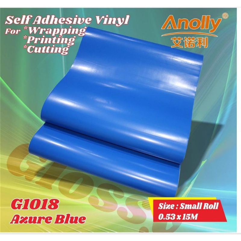 HPL STIKER BIRU/HPL STIKER AZURE BLUE/HPL STIKER POLOS/HPL STIKER LANTAI/HPL STIKER DAPUR/HPL STIKER