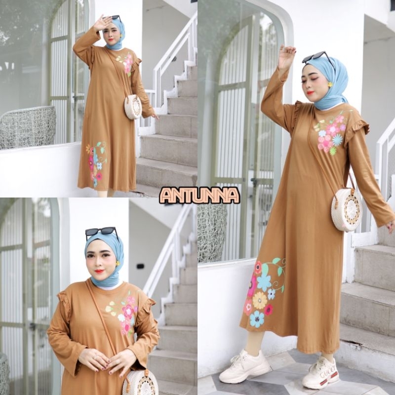 ANTUNNA Gamis Motif Bunga
