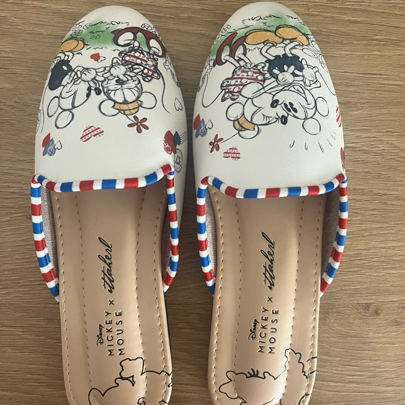 Ittaherl - Dear Mickey Slipper Round Cloud