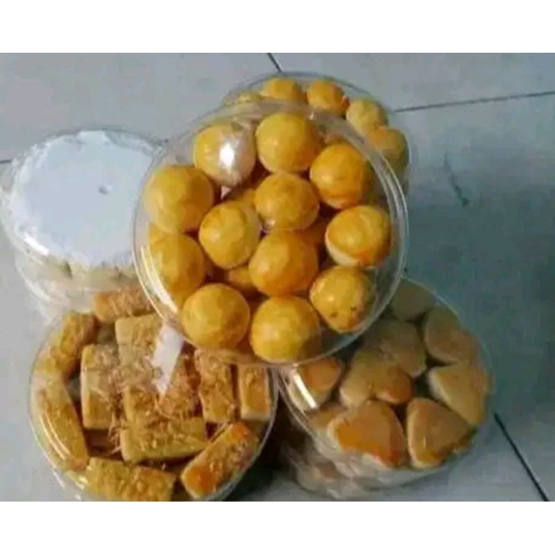 

KUE KERING Nastar Kastangel Putri Salju Kemasan 250gr HOME MADE