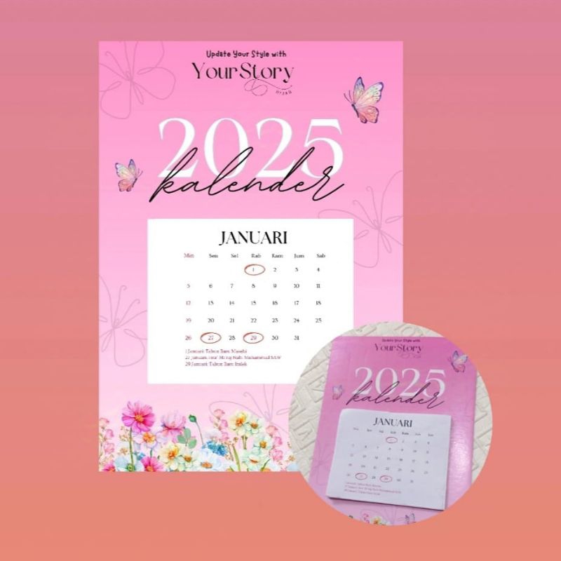 

Kalender Mini 2025 Your Story Hijab