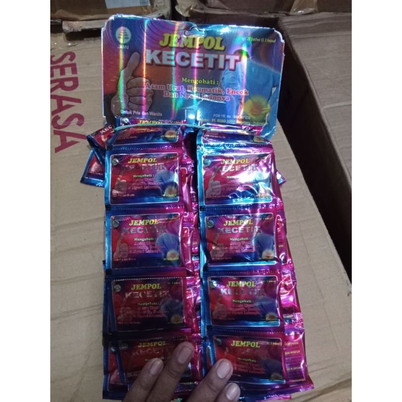 

Jempol 1 hanger isi 20 bungkus