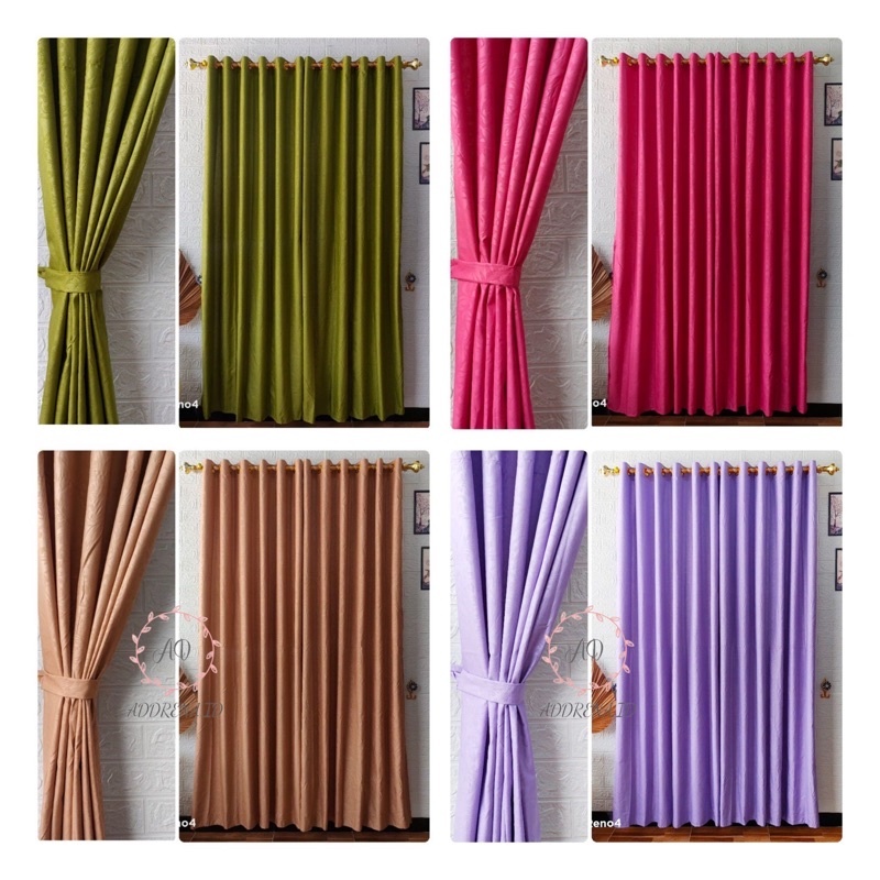 GORDEN PINTU SMOKRING JENDELA PANJANG RUMAH MINIMALIS KORDEN RUANGTAMU T2M/T200CM