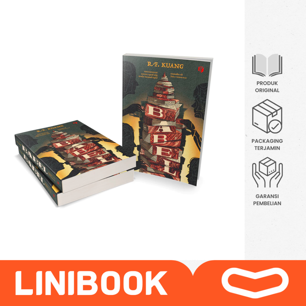Buku BABEL By R.F. Kuang - Novel - Terjemahan - Dark Academia - SHIRA MEDIA