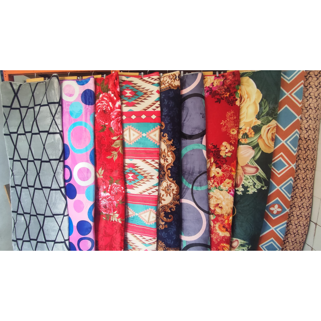 .Karpet Busa Malaysia Jumbo 190X260  Ketebalan 18 mm Karpet Busa Premium Karpet Minimalis Motif