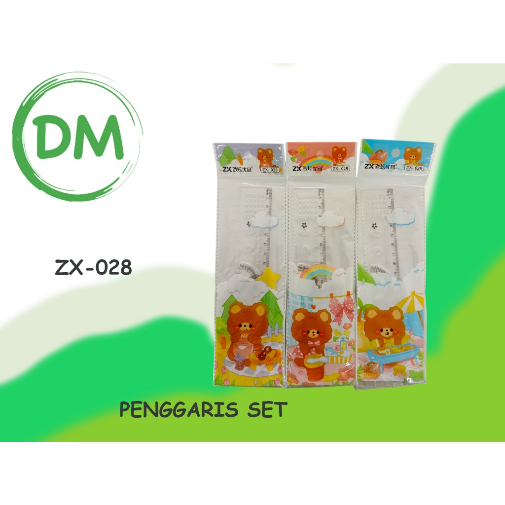 

ZX-028 PENGGARIS SET TRANSPARANT