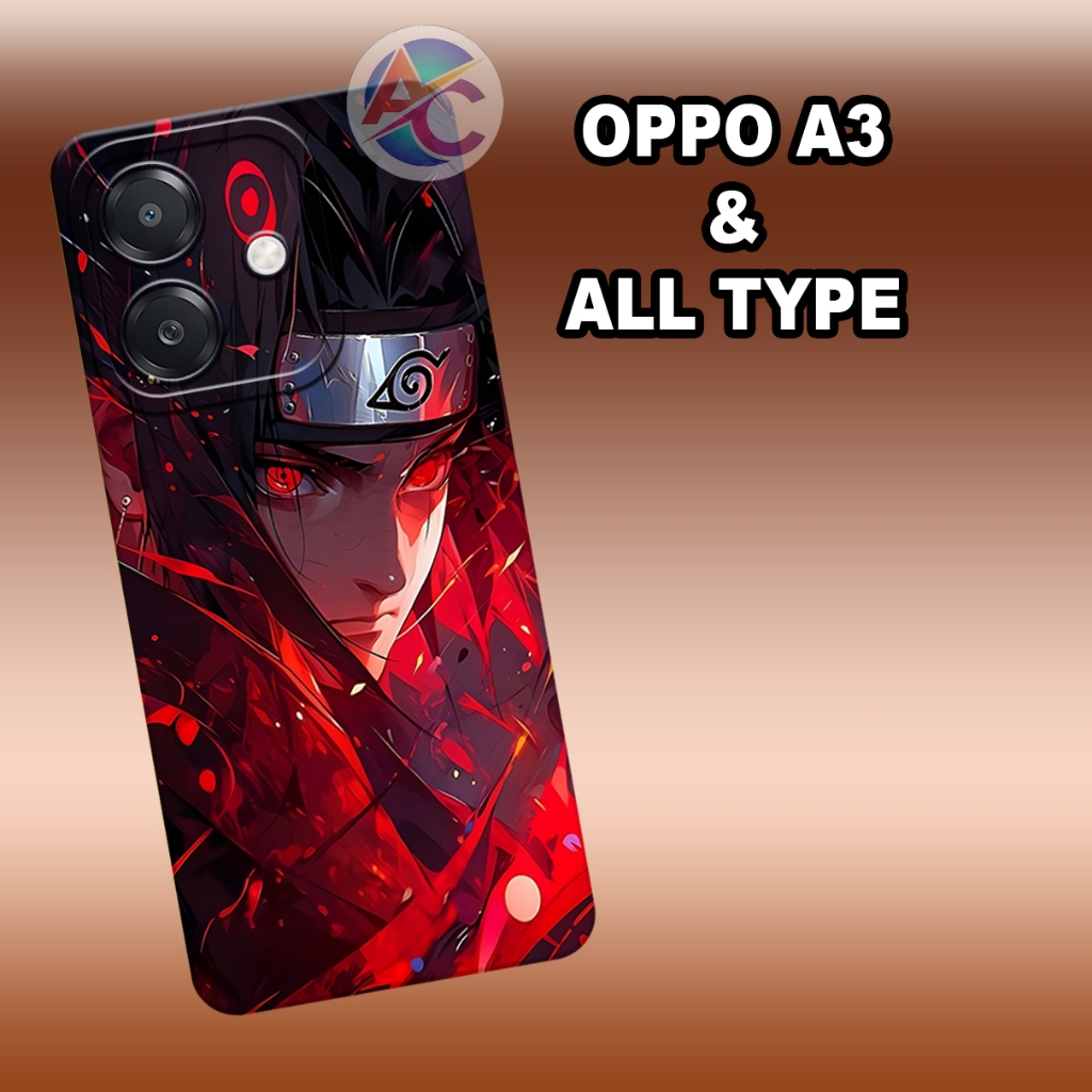 AC12/Softcase Procamera Hp Oppo A3 2024 Motif Anime - Pelindung Handphone - OPPO - Softcase Bahan Ka