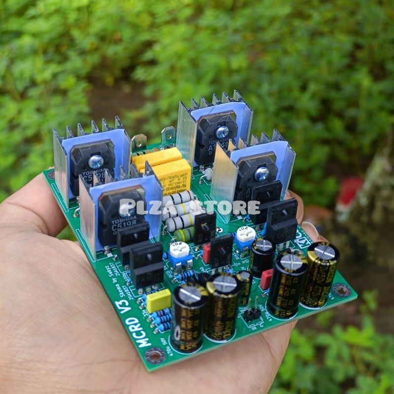 Kit driver power amplifier MCRD V3 New double layer spek balap komponen Original Kit driver power am