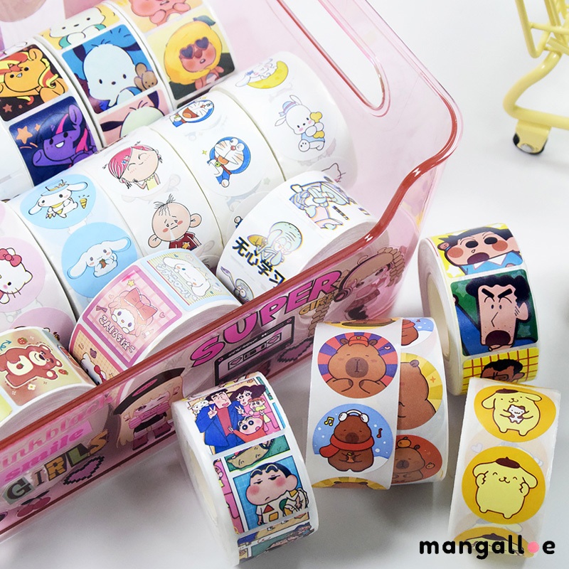 

[COD] 500PCS STICKER THANK YOU | STICKER WEDDING | STICKER SANRIO JOURNALLING -MG