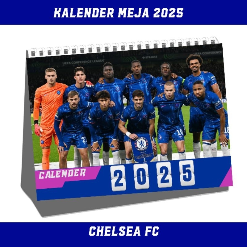 

Kalender Meja 2025 Chelsea Vip premium