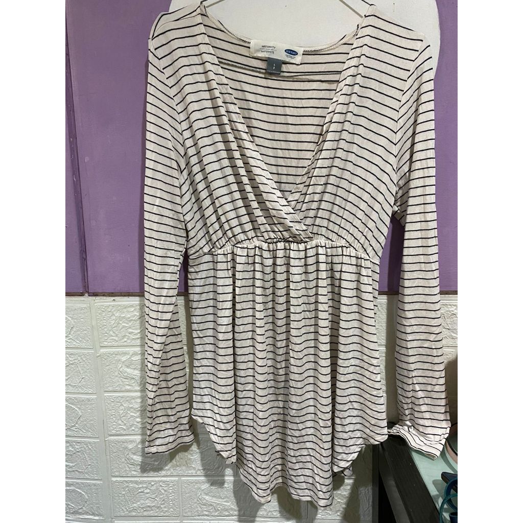 old navy stripe dress preloved