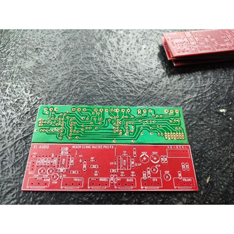 pcb mixer mini pro fx clone mackie