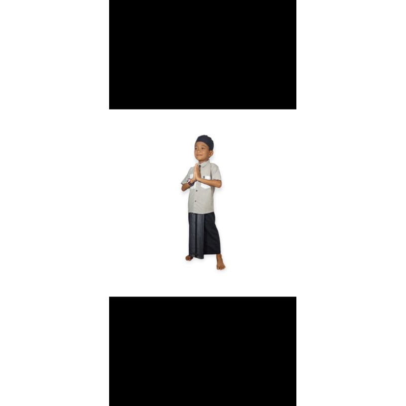 sarung instan+peci bahan WADIMOR