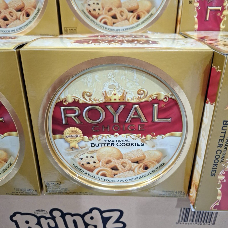 

Royal Choice butter cookies 480gr kaleng