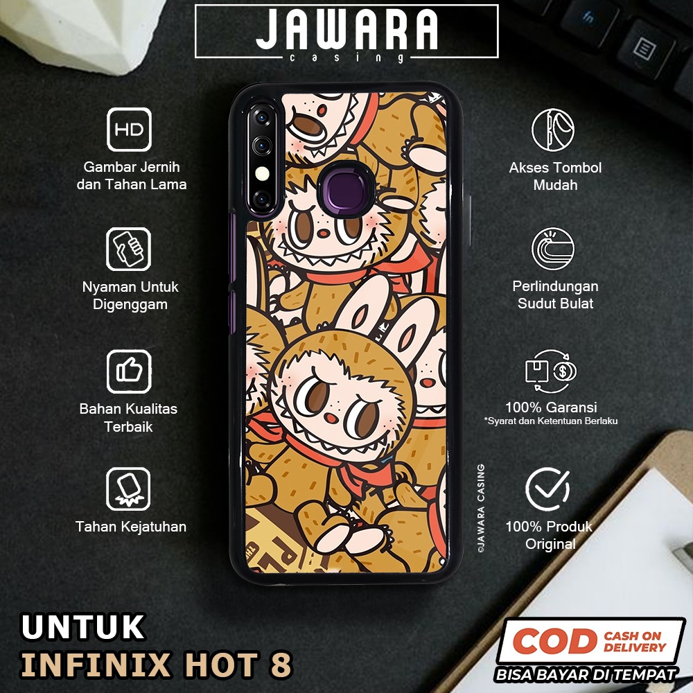 Case Infinix Hot 8 Casing Infinix Hot 8 [LBBU] Premium Case Glossy Case Hp Infinix Jawara Casing Hp 