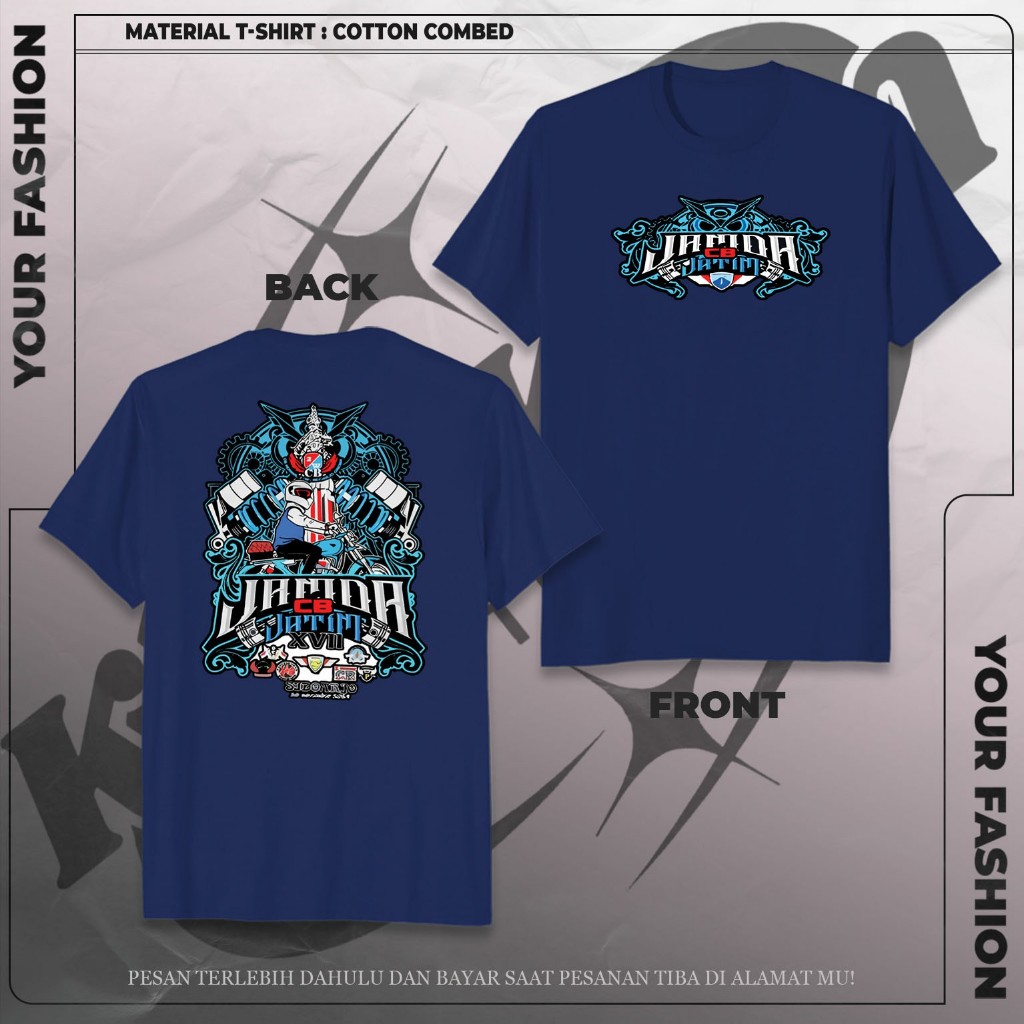 Kaos JAMDA CB JATIM XVII Terlaris