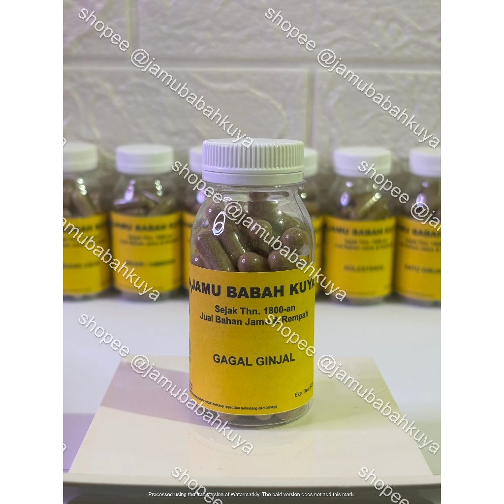 

Jamu Babah Kuya Herbal untuk Gagal GInjal - Ramuan Tradisional 100% Herbal Murni