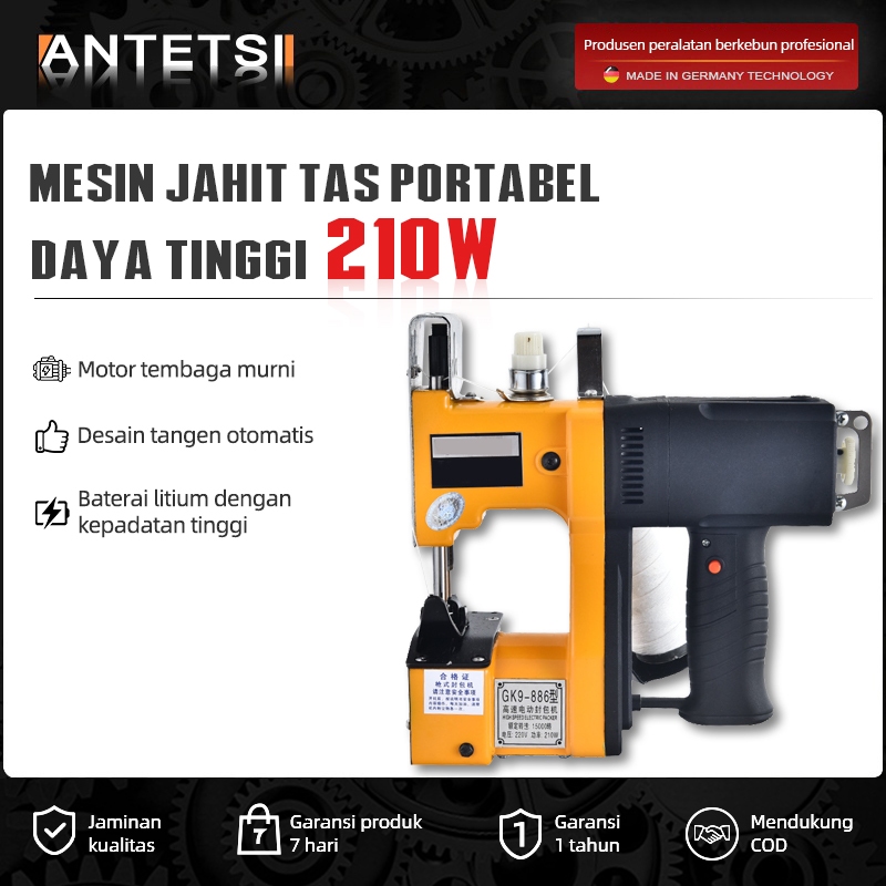 Mesin Penyegel Tas Elektrik, Mesin Jahit, Mesin Penyegel Tas Anyaman, Mesin Jahit Tas Nirkabel Porta