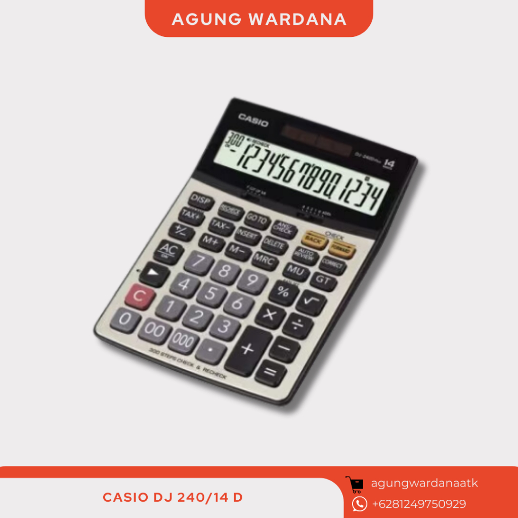 

KALKULATOR CASIO DJ 240/14 D