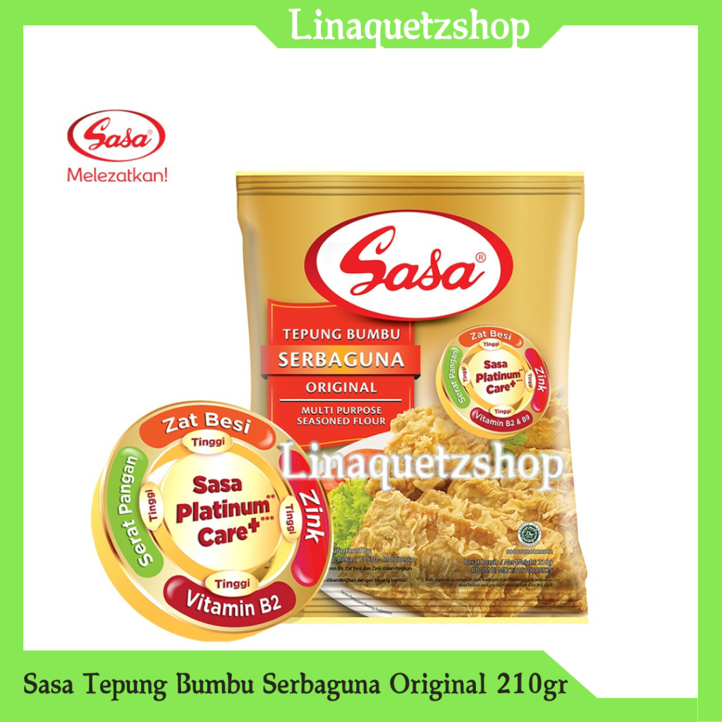 

SASA Tepung Bumbu Serbaguna Original 210gr