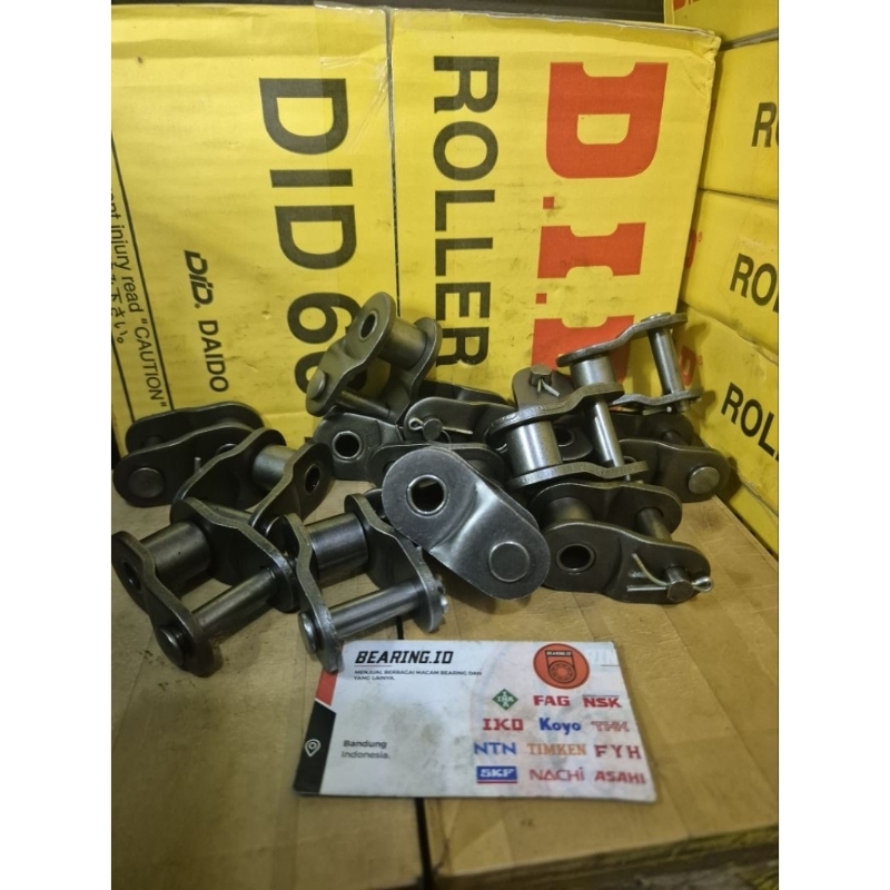 OFFSET LINK RS 100-1 SINGLE OL 100-1 SAMBUNGAN RANTAI BANCI 100-1 ORIGINAL MSK JAPAN