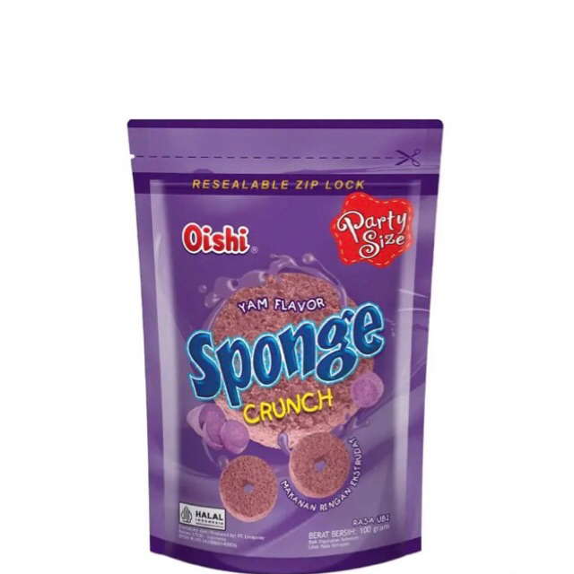 

Oishi Snack Sponge Crunch Ubi 100G