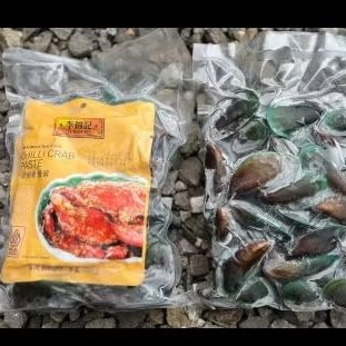 

kerang ijo 1kg free bumbu