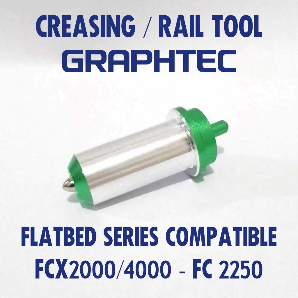 

CREASING TOOL GRAPHTEC FLATBED FCX SERIES / PM-CT-002 KOMPATIBEL / RAILING TOOL GRAPHTEC FLATBED SERIES / REL TOOL / CREASING TOOL FCX 2000 / CREASING TOOL FCX 4000 / CREASING TOOL FC 2250 / REL LIPATAN KERTAS MURAH / TOOL UNTUK LIPATAN KERTAS GRAPHTEC