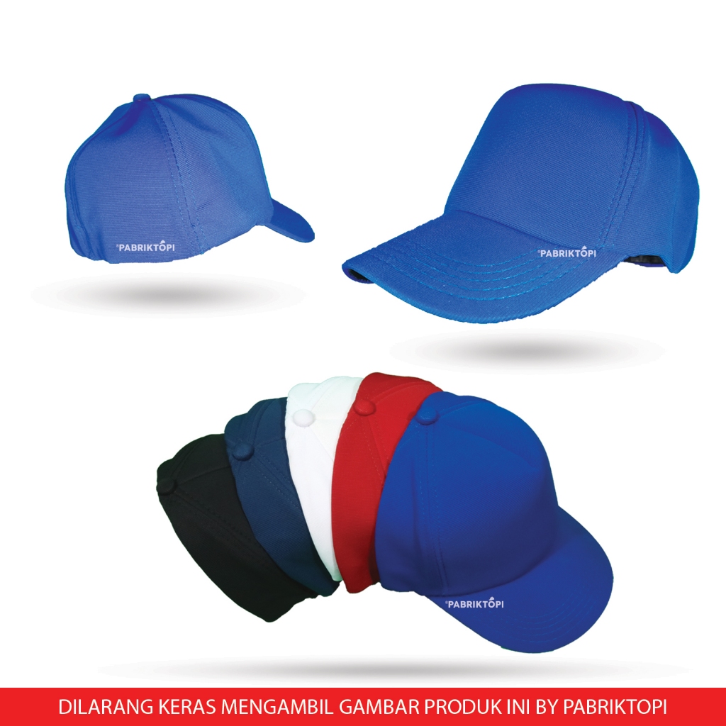 TOPI BUILT UP TOPI POLOS TOPI BASEBALL TOPI PRIA TOPI WANITA TOPI GROSIR TOPI MURAH (BAHAN ORIGINAL)