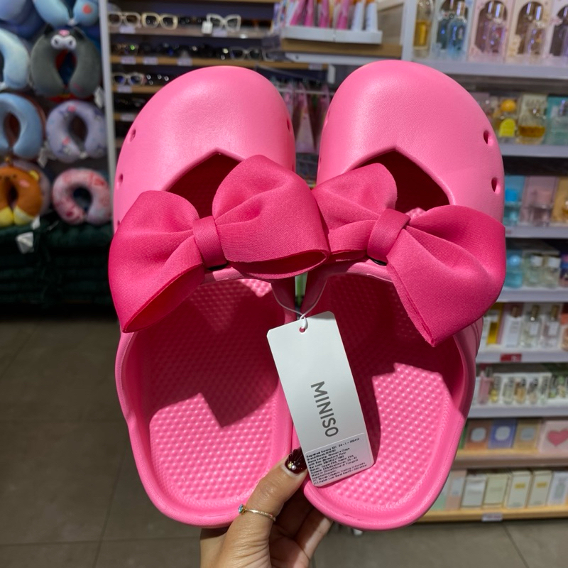 Miniso Women’s Clogs with Bow