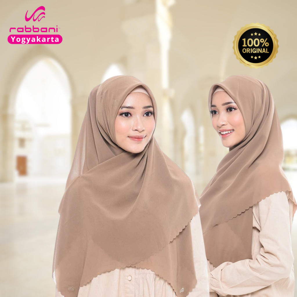 Rabbani - Zahira Solder Kerudung Segi Empat Polos
