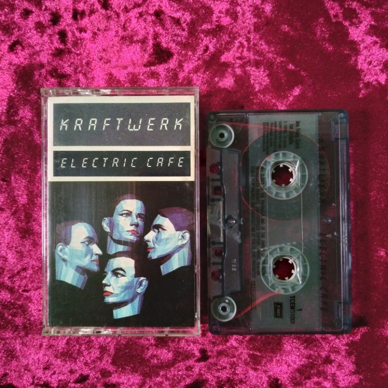 Kaset Kraftwerk - Electric Cafe (UK Press)