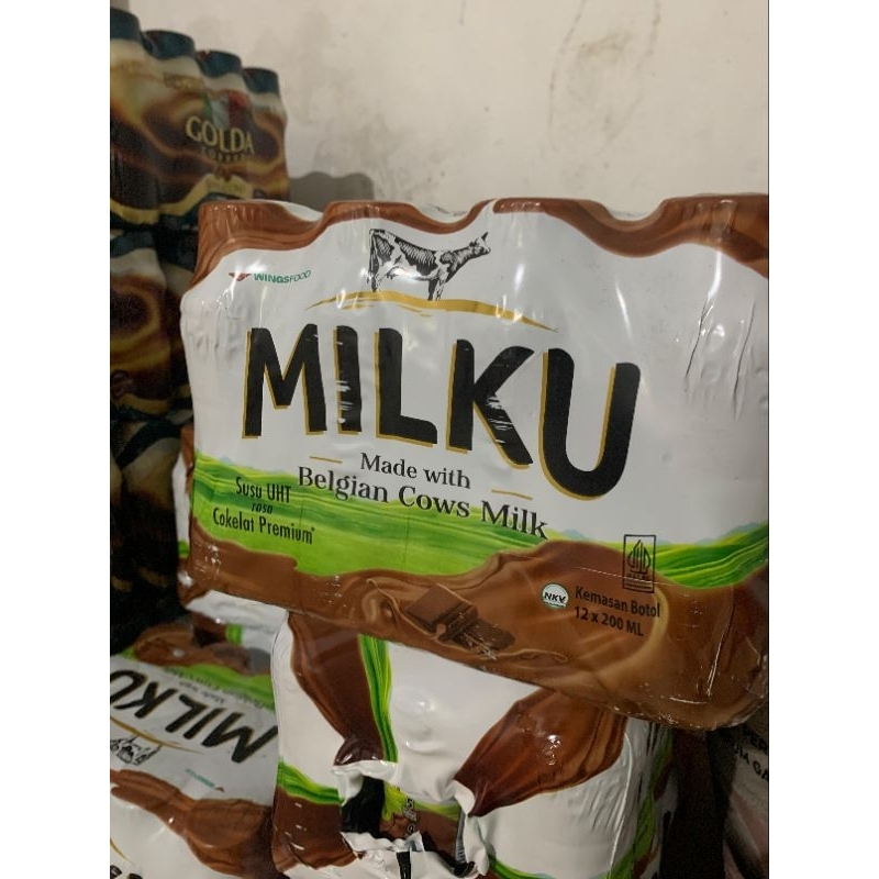 

Milku 200ml 1 pack isi 12