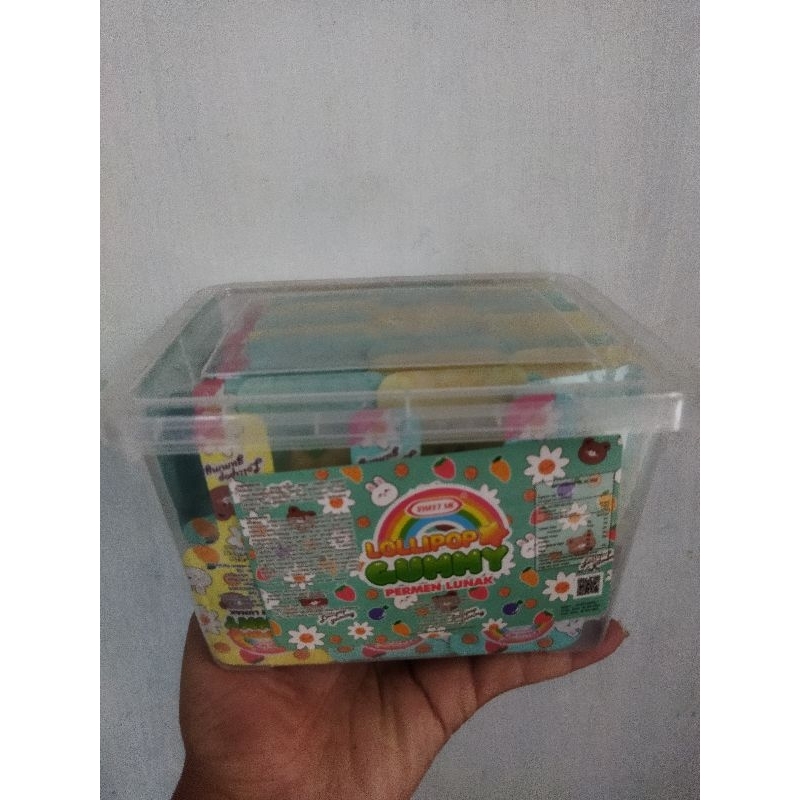 

permen lolipop gumy karakter isi 50