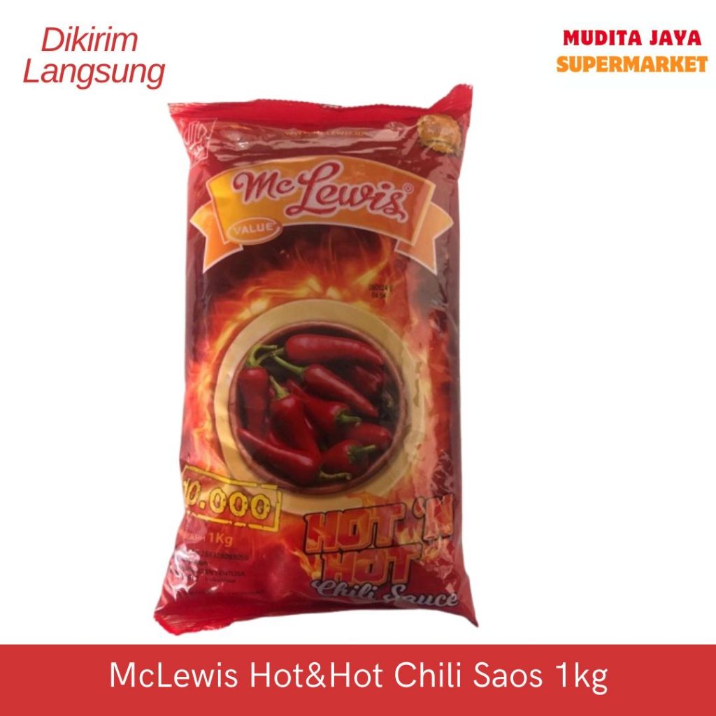 

McLewis Hot&Hot Chili Saos 1kg