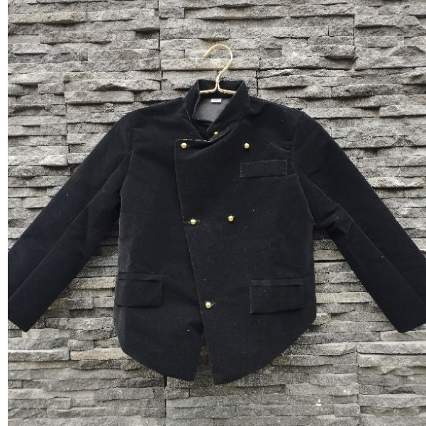 * Atasan Beskap Bludru Anak Paud - SD Besar