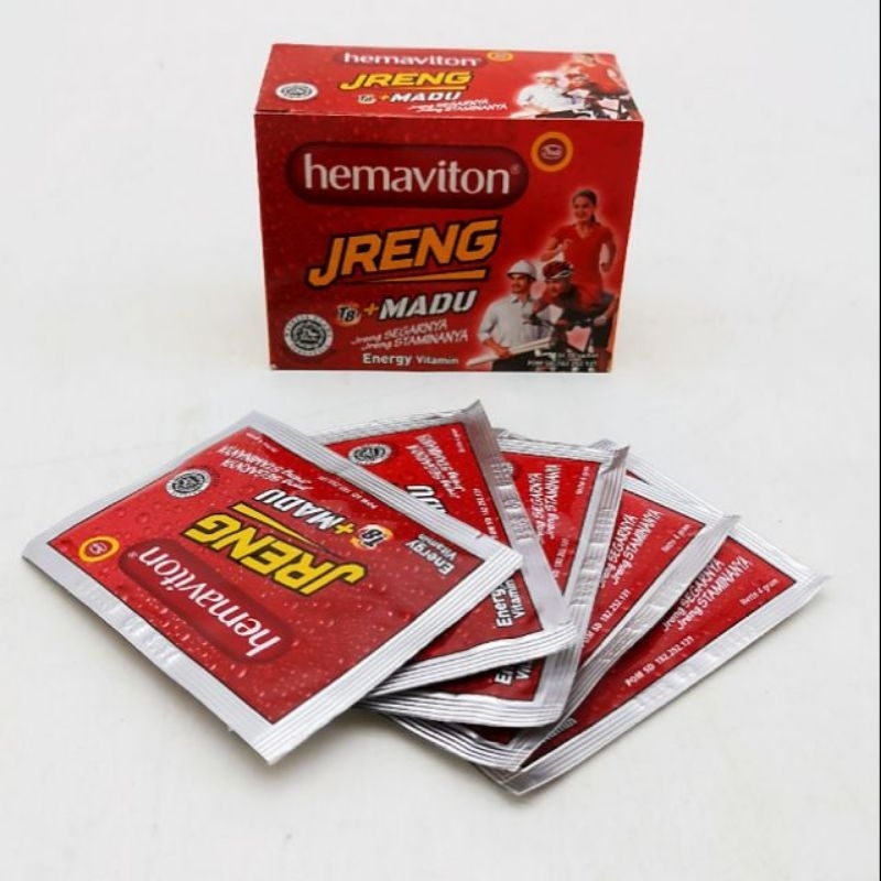 

HEMAVITON JRENG 1 BOX ISI 10 Sachet