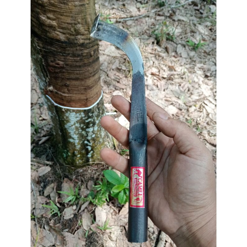 pisau sadap getah karet camel