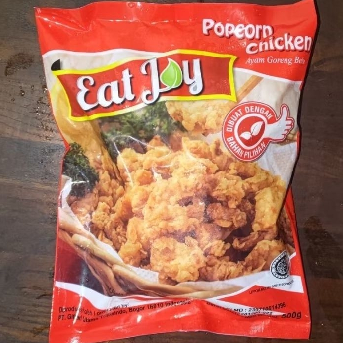 

Eatjoy Eat Joy Chicken Pop Corn Pok Pok 500gr