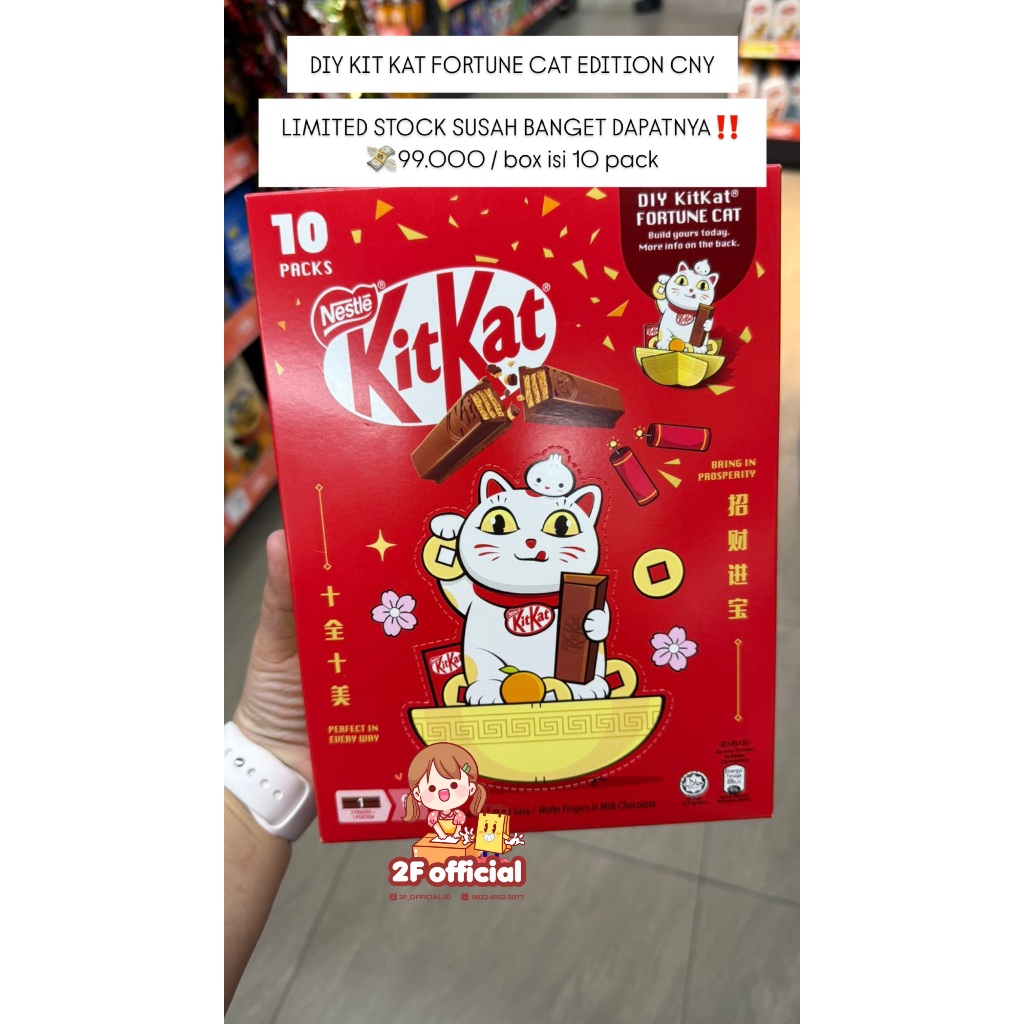 

KIT KAT DIY FORTUNE CAT CNY EDITION