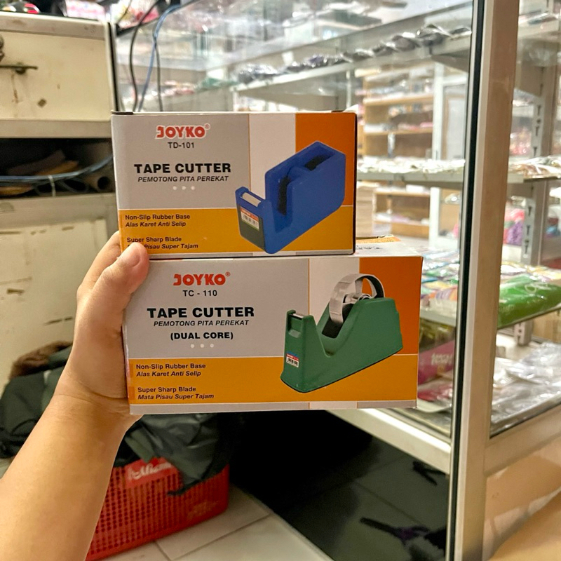 

(PCS) JOYKO DISPENSER TAPE / PEMOTONG ISOLASI KECIL BESAR TC-110 TD-101