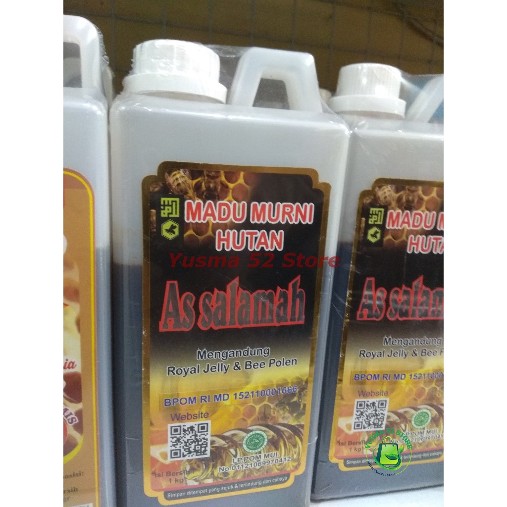 

Madu Murni Hutan Riau As Salamah 1kg