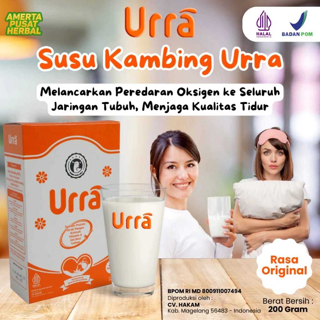 

PROMO !!!! URRA Susu Kambing Saneen Untuk Penambah Berat Badan & Tinggi Badan Anak