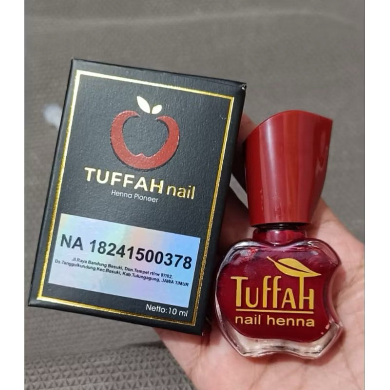 Nail Tuffah original/ henna tuffah/tuffah arab/inai kuku