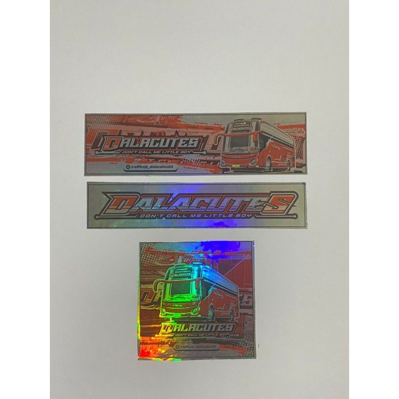 

STUKER BUS JANGULEEE TRANS DALACUTES HOLOGRAM 100% ASLI