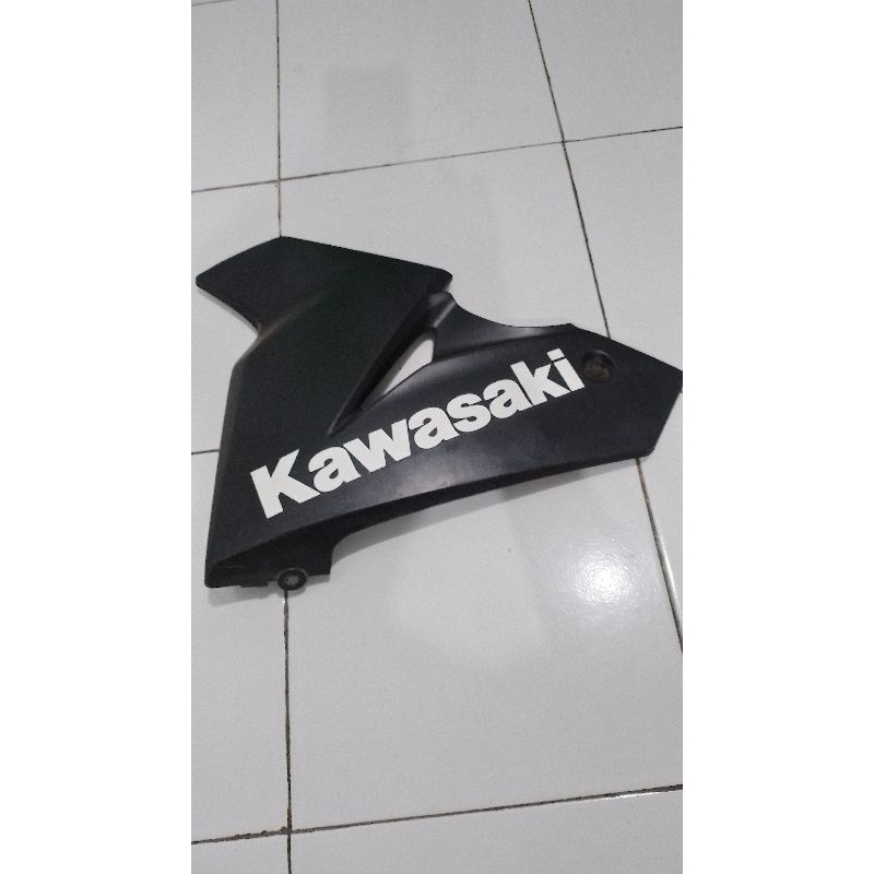 cowling body fairing bawah kiri hitam ninja z250sl z250 sl original