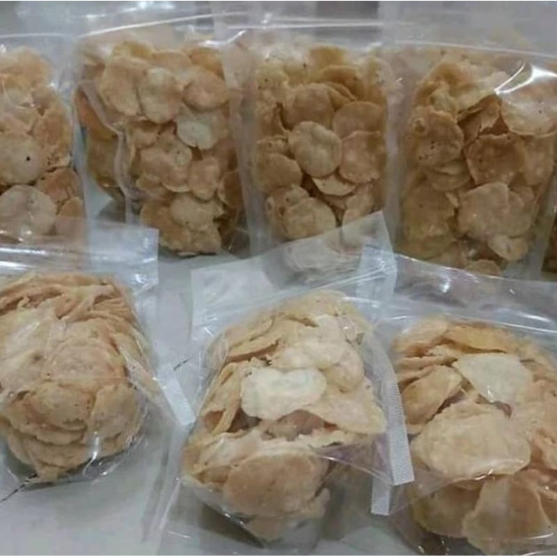 Keripik Gegetas 125gr | Keripik Tepung Beras | Keripik Khas Cilegon Banten