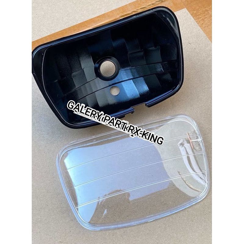 Mika kaca bening lampu depan oval rxking mika kaca bening biled oval rx king